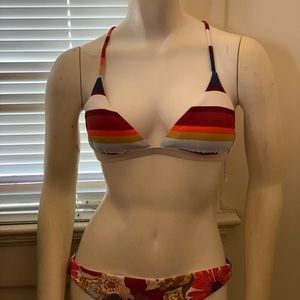 Rip Curl Bikini with reversible bottoms